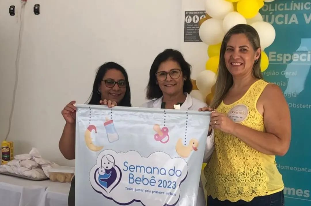 Iniciamos a Semana do Bebê em Santa Maria da Vitória 