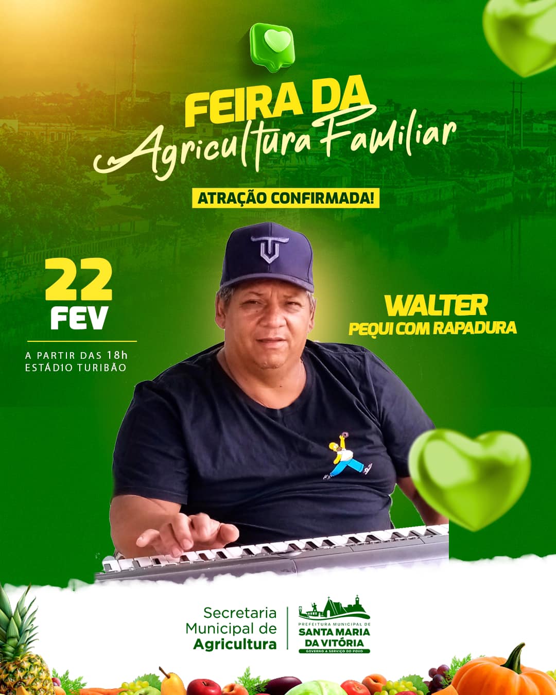 Prepare-se para dançar na Feira Familiar de Santa Maria da Vitória