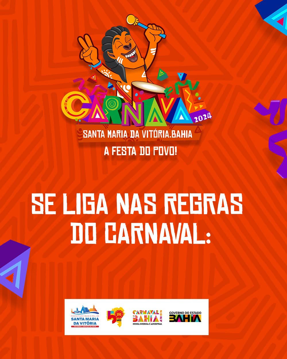 Se liga nas regras para curtir um Carnaval Seguro 