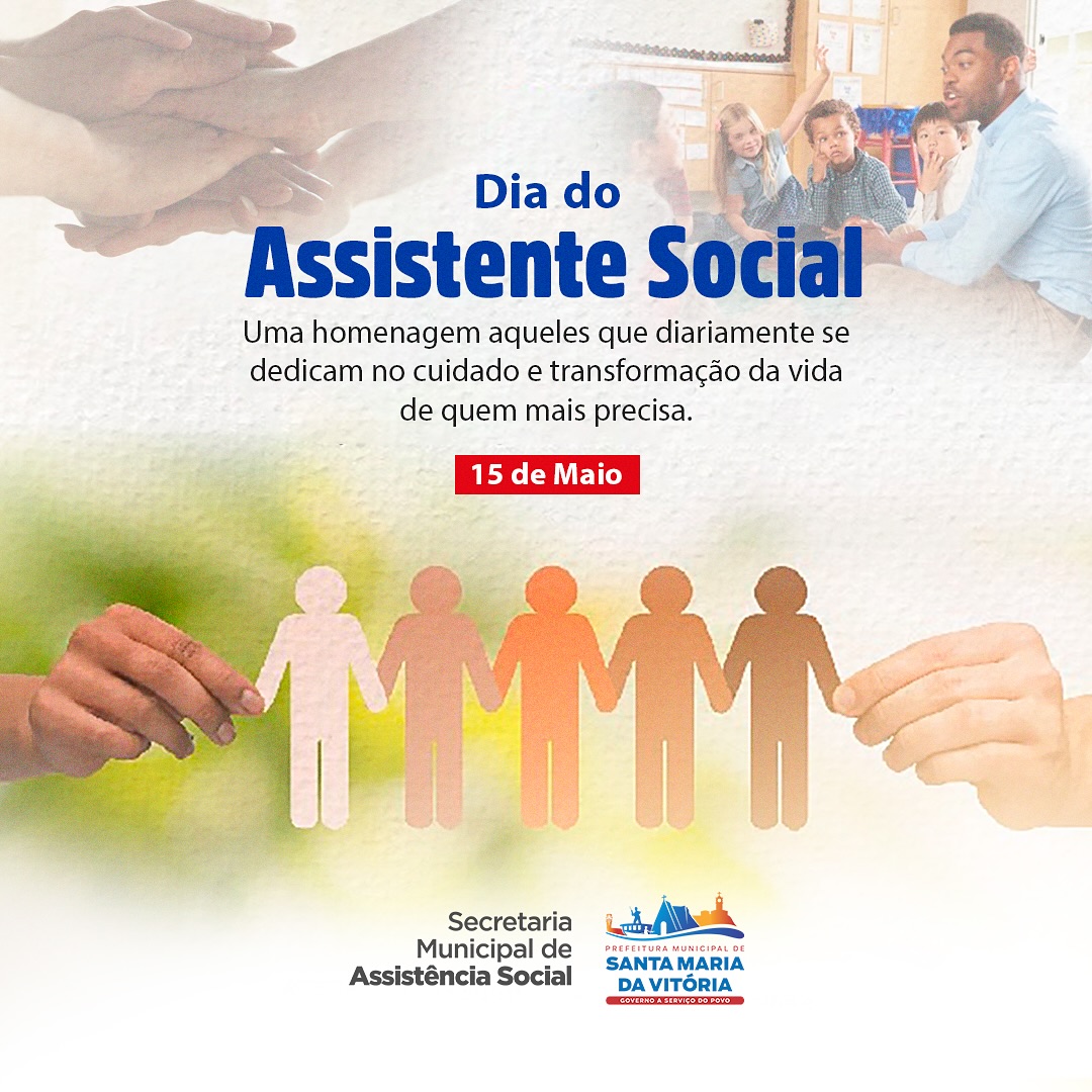 Hoje celebramos o Dia do Assistente Social!