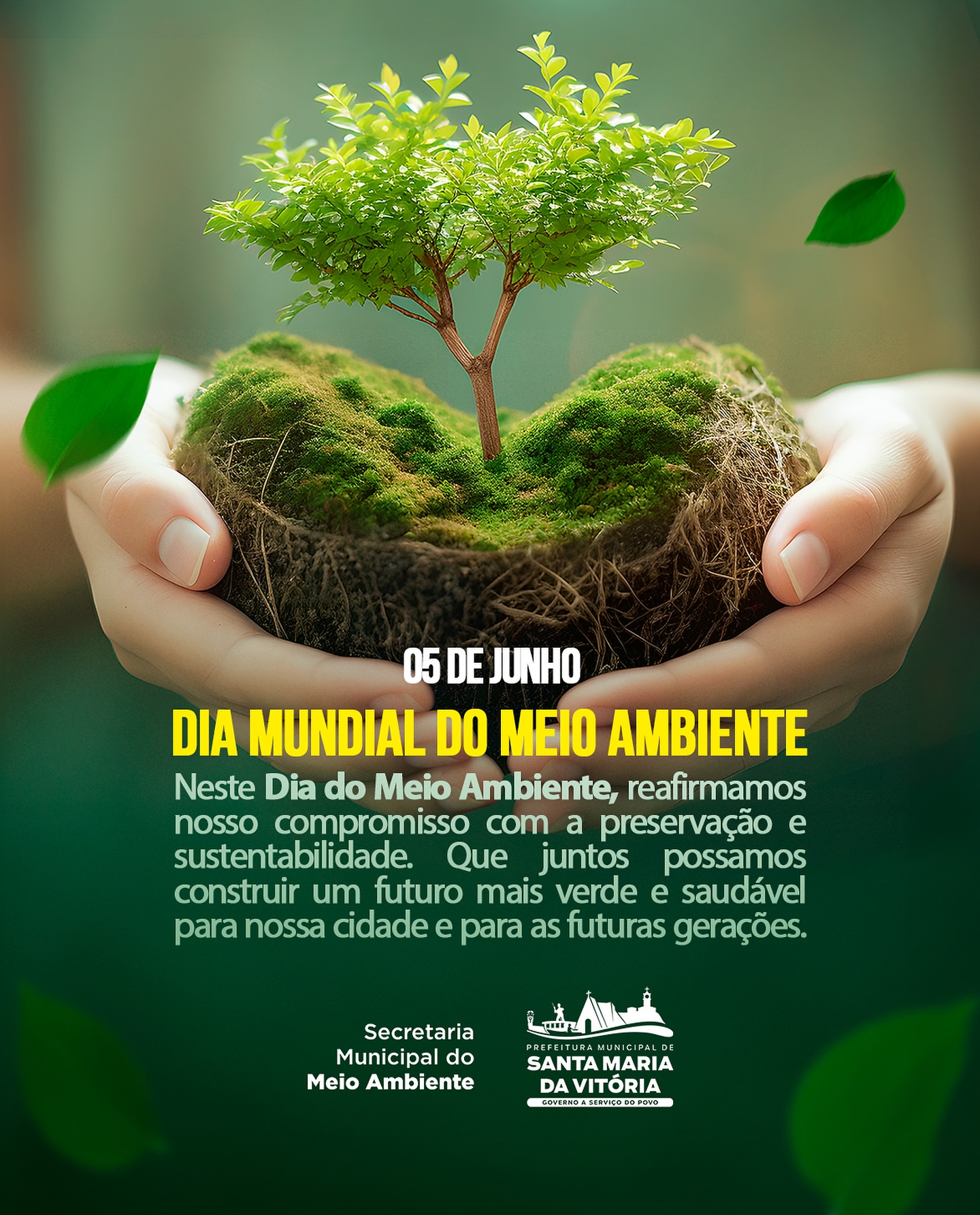 Neste Dia Mundial do Meio Ambiente, celebramos a beleza do nosso planeta e reafirmamos nosso compromisso com a sua preservação.