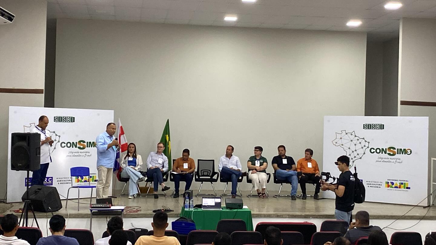 Encontro do CIBARC com a ADAB e Ministério da Agricultura, para tratar de oficinas sobre SIM – Serviço de Inspeção Municipal e SISBI do projeto COMSIM.