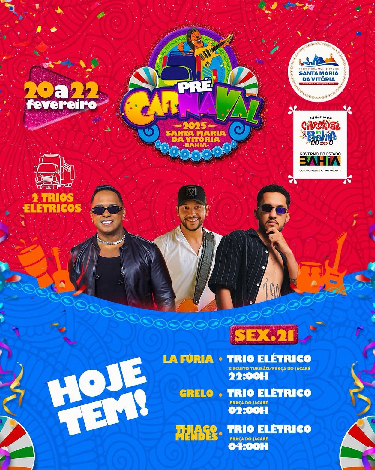 Hoje tem! 