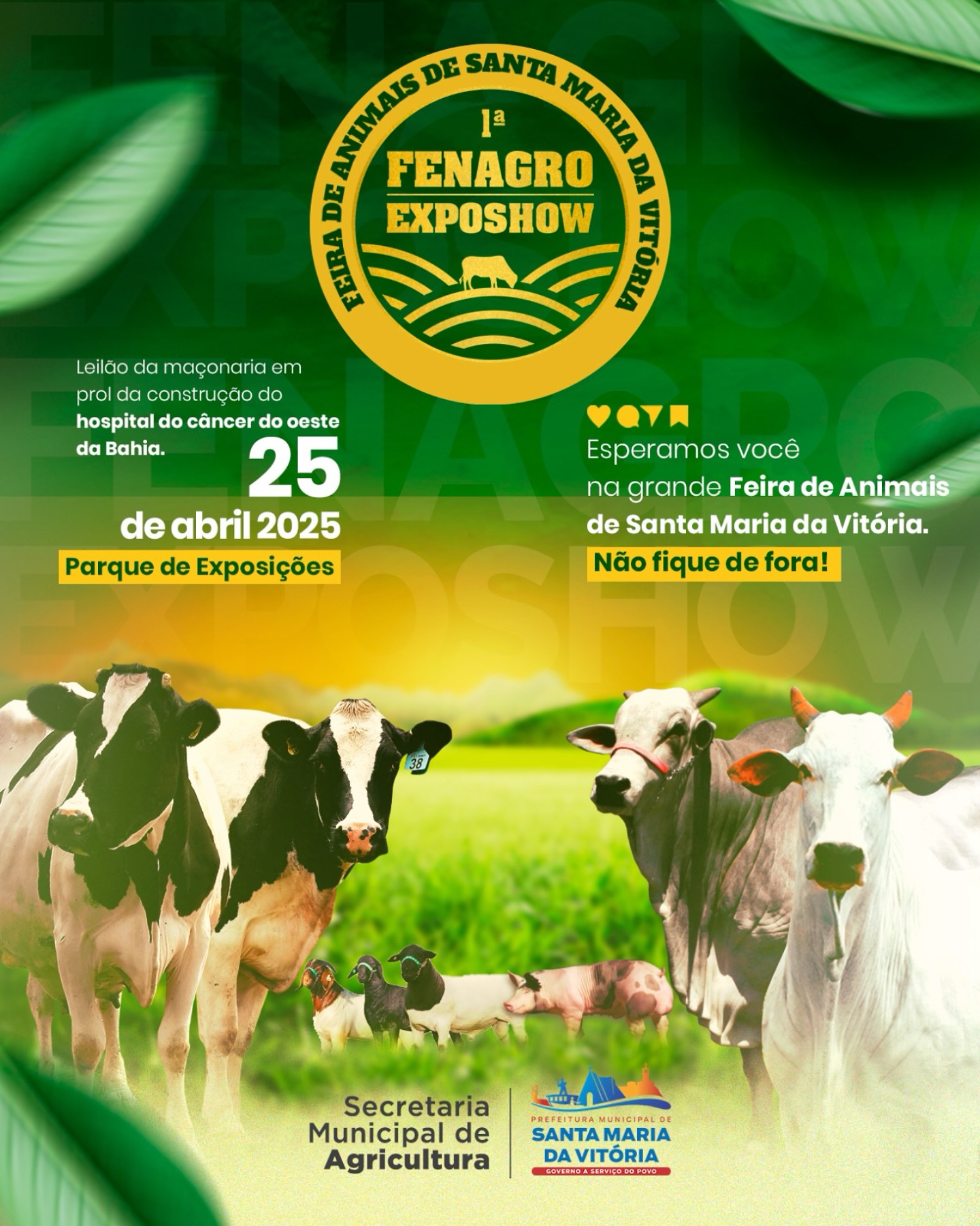 Vem aí a 1ª FENAGRO EXPOSHOW!