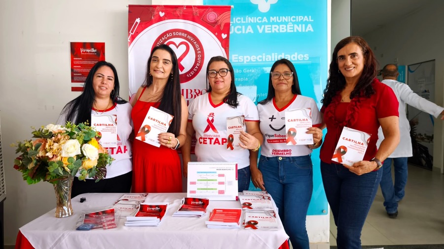 A equipe do CETAP realizou uma importante palestra em alusão ao Dezembro Vermelho, mês de conscientização sobre o HIV/AIDS.