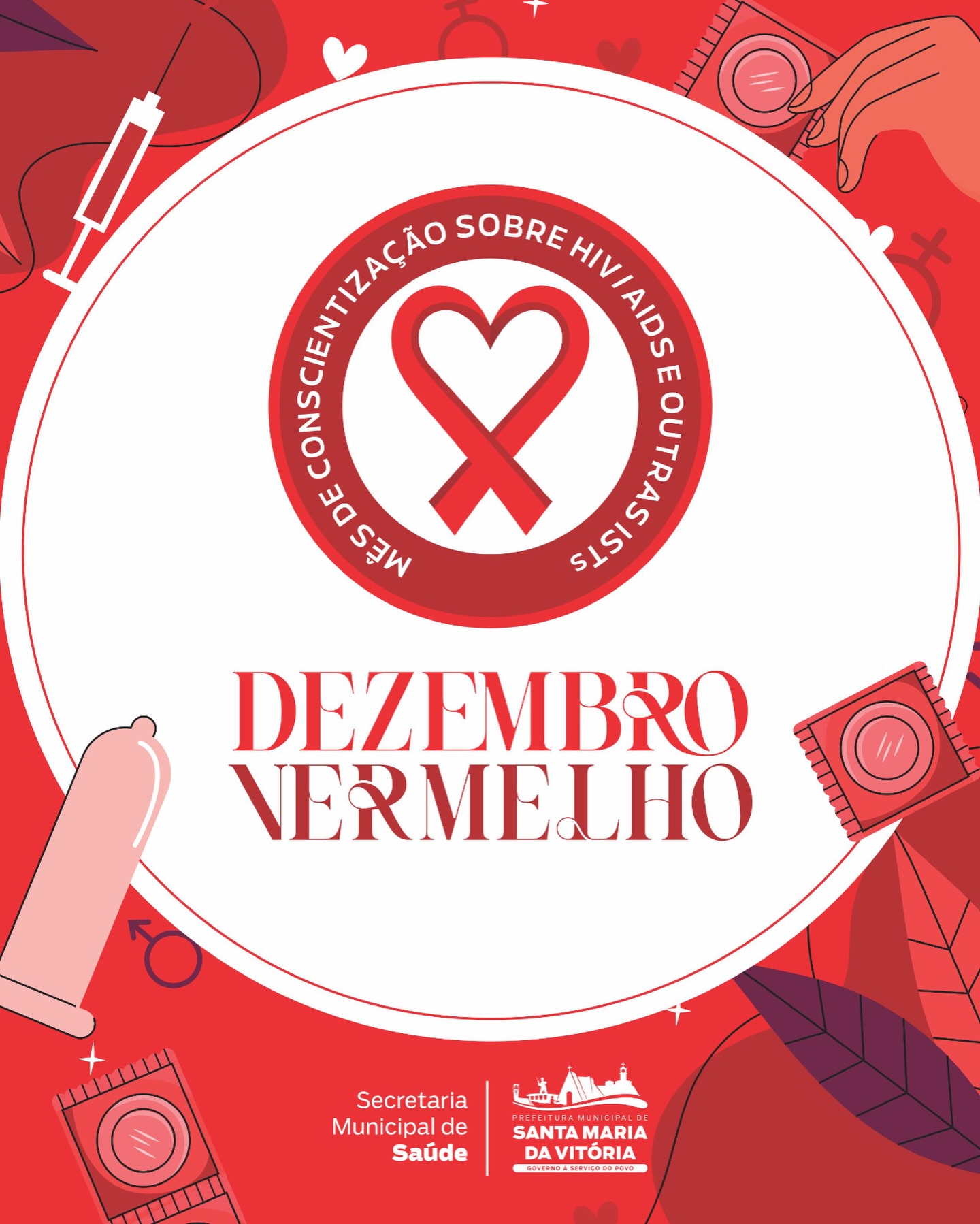 O Dezembro Vermelho chegou para reforçar a importância da prevenção, informação e cuidado.