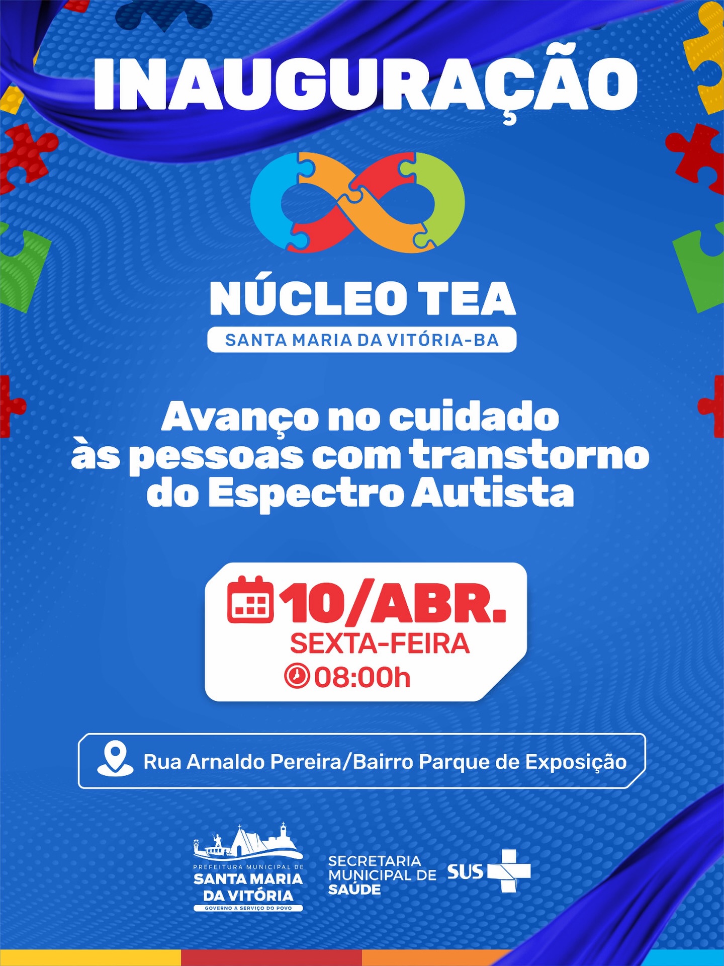 Santa Maria da Vitória dá mais um passo importante com a inauguração do Núcleo TEA