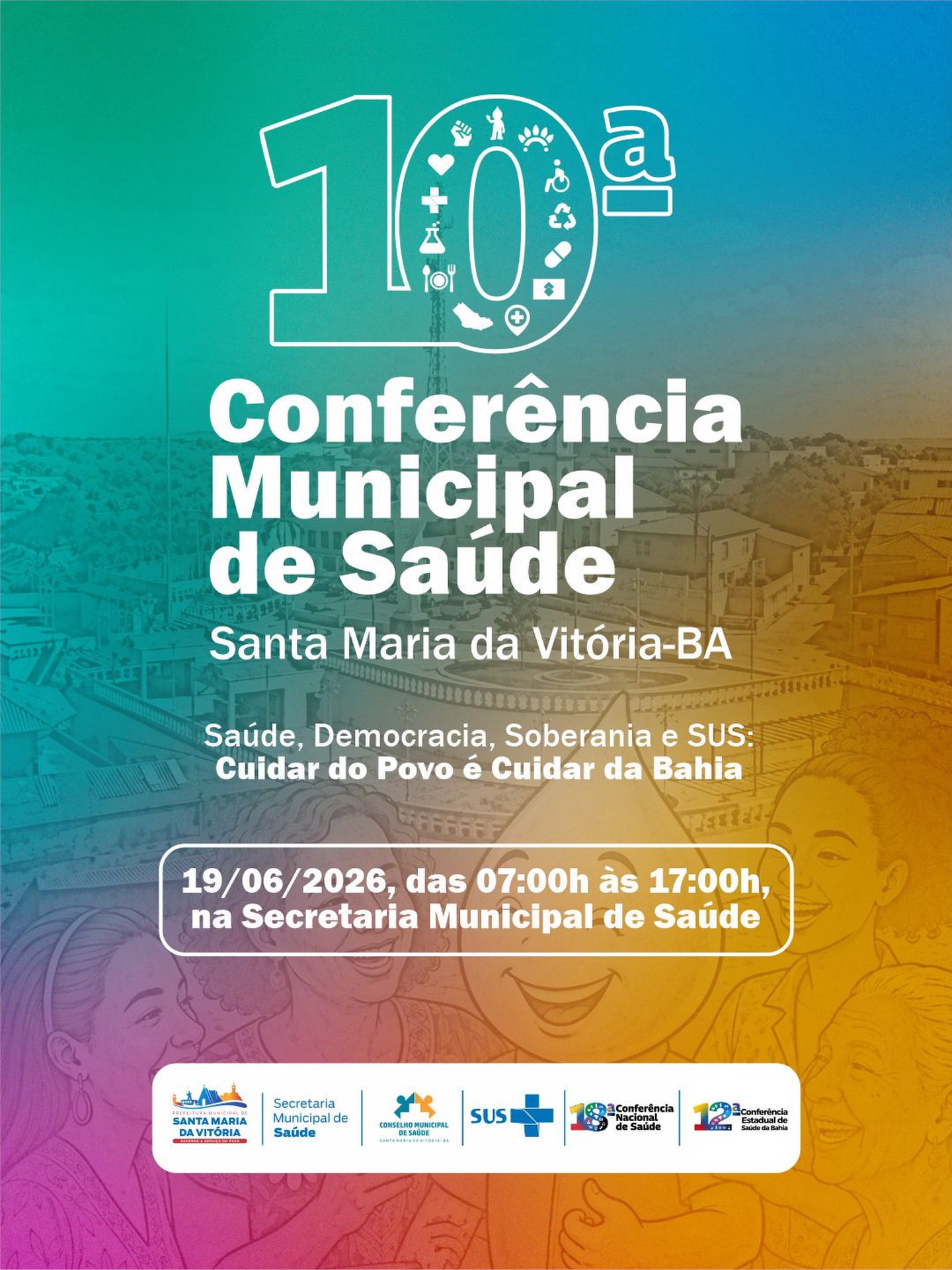 10ª Conferência Municipal de Saúde de Santa Maria da Vitória